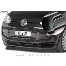 VW up! / (12-16) / podaljšek sprednjega odbijača / črni (mat)