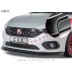 Fiat Tipo / 356 (15- ) / podaljšek sprednjega odbijača / črni (mat)