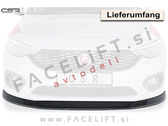 Fiat Tipo / 356 (15- ) / podaljšek sprednjega odbijača / črni (mat) Fiat Tipo / 356 (15- ) / podaljšek sprednjega odbijača / črni (mat)