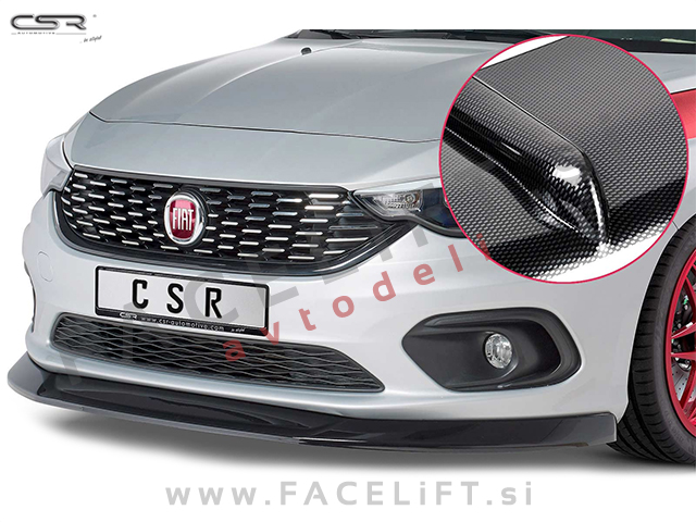 Fiat Tipo / 356 (15- ) / podaljšek sprednjega odbijača / karbon (sijaj) Fiat Tipo / 356 (15- ) / podaljšek sprednjega odbijača / karbon (sijaj)