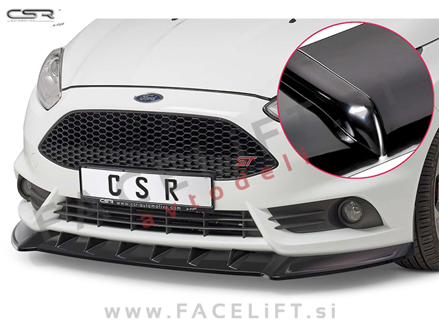 Ford Fiesta ST 13-17 podaljšek sprednjega odbijača črni sijaj