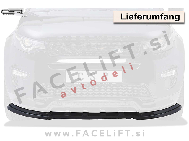 Land Rover Discovery Sport / (15-19) / podaljšek sprednjega odbijača / črni (mat) Land Rover Discovery Sport / (15-19) / podaljšek sprednjega odbijača / črni (mat)
