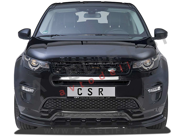 Land Rover Discovery Sport / (15-19) / podaljšek sprednjega odbijača / karbon (sijaj)