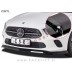 Mercedes A / W177 (18- ) / podaljšek sprednjega odbijača / črni (sijaj)