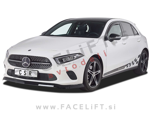 Mercedes A / W177 (18- ) / podaljšek sprednjega odbijača / črni (sijaj) Mercedes A / W177 (18- ) / podaljšek sprednjega odbijača / črni (sijaj)
