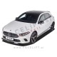 Mercedes A / W177 (18- ) / podaljšek sprednjega odbijača / črni (sijaj)