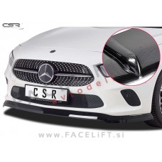 Mercedes A / W177 (18- ) / podaljšek sprednjega odbijača / karbon (sijaj)