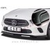 Mercedes A / W177 (18- ) / podaljšek sprednjega odbijača / črni (mat)