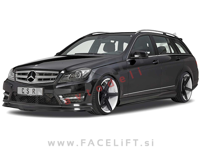 Mercedes C AMG Line W204 11-15 podaljšek sprednjega odbijača črni (mat) Mercedes C AMG Line W204 11-15 podaljšek sprednjega odbijača črni (mat)