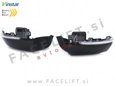 VW Polo 6R 09-17 dinamični LED smerniki bočnih ogledal zatemnjeni