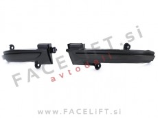 Renault Megane 4 16- dinamični LED smerniki bočnih ogledal zatemnjeni