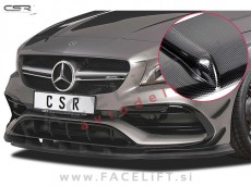 Mercedes CLA AMG C117 15- podaljšek sprednjega odbijača karbon (sijaj)