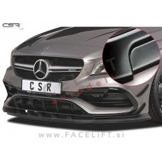 Mercedes CLA AMG C117 15- podaljšek sprednjega odbijača črni (mat)