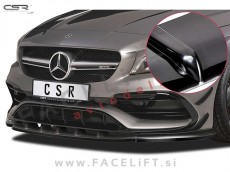 Mercedes CLA AMG C117 15- podaljšek sprednjega odbijača črni (sijaj)
