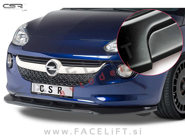 Opel Adam / (12-19) / podaljšek sprednjega odbijača / črni (mat) Opel Adam / (12-19) / podaljšek sprednjega odbijača / črni (mat)