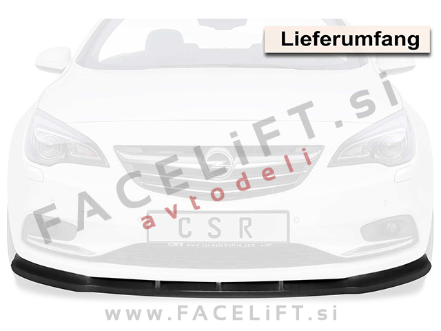 Opel Cascada / (13-19) / podaljšek sprednjega odbijača / karbon (sijaj) Opel Cascada / (13-19) / podaljšek sprednjega odbijača / karbon (sijaj)