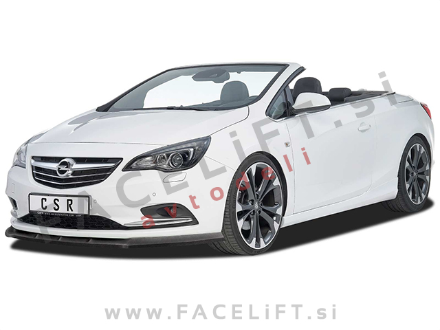 Opel Cascada / (13-19) / podaljšek sprednjega odbijača / črni (mat) Opel Cascada / (13-19) / podaljšek sprednjega odbijača / črni (mat)