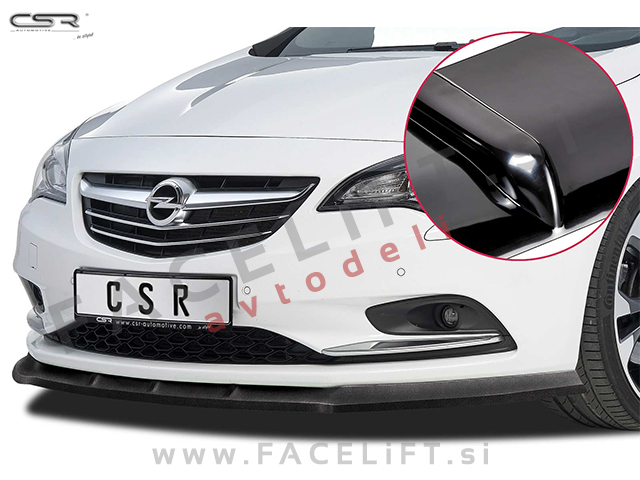 Opel Cascada / (13-19) / podaljšek sprednjega odbijača / črni (sijaj) Opel Cascada / (13-19) / podaljšek sprednjega odbijača / črni (sijaj)