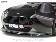 Aston Martin Vantage / (08-17) / podaljšek sprednjega odbijača / črni (mat)