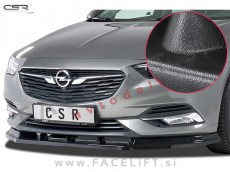 Opel Insignia B / (17- ) / podaljšek sprednjega odbijača / črni (mat)