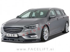 Opel Insignia B / (17- ) / podaljšek sprednjega odbijača / karbon (sijaj)