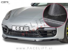 Porche Panamera / 971 (16- ) / podaljšek sprednjega odbijača / črni (mat) Porche Panamera / 971 (16- ) / podaljšek sprednjega odbijača / črni (mat)