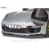 Porche Panamera / 971 (16- ) / podaljšek sprednjega odbijača / črni (mat)