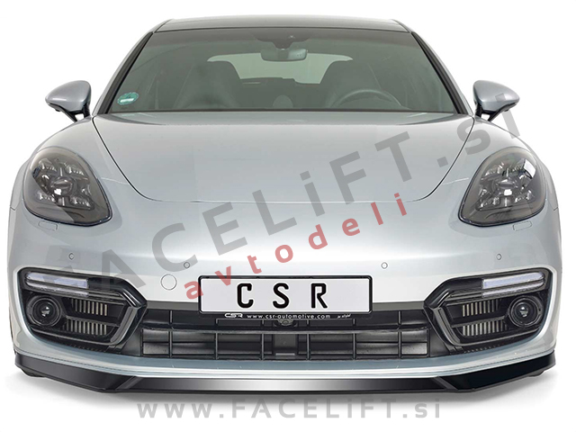 Porche Panamera / 971 (16- ) / podaljšek sprednjega odbijača / karbon (sijaj)