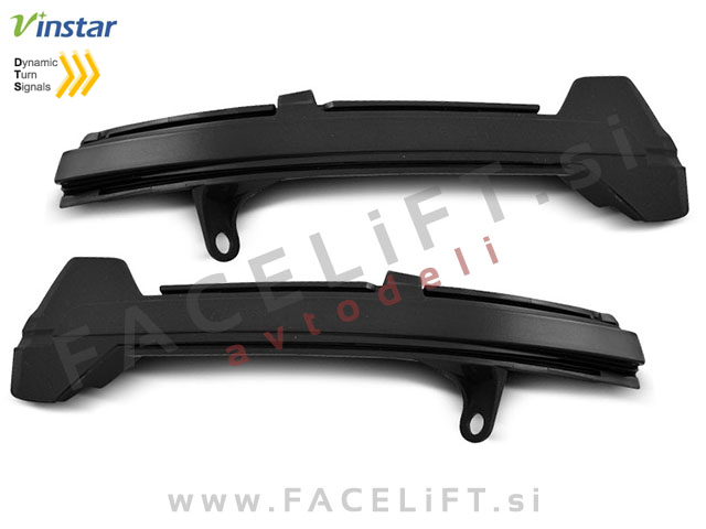 BMW 5 F10 F11 LCI 13-17 dinamični LED smerniki bočnih ogledal zatemenje