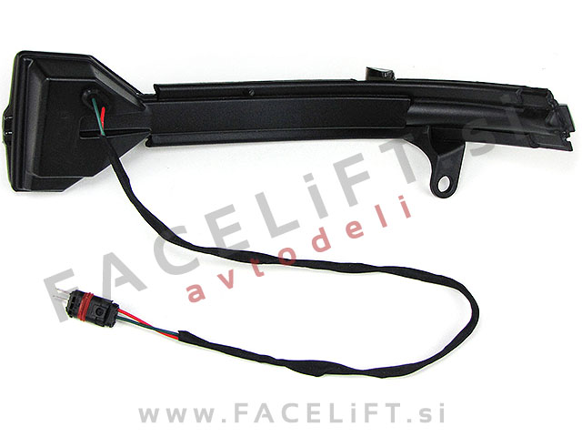 BMW 5 F10 F11 LCI 13-17 dinamični LED smerniki bočnih ogledal zatemenje