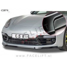 Porche Panamera / 971 (16- ) / podaljšek sprednjega odbijača / črni (mat)