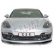 Porche Panamera / 971 (16- ) / podaljšek sprednjega odbijača / črni (mat)