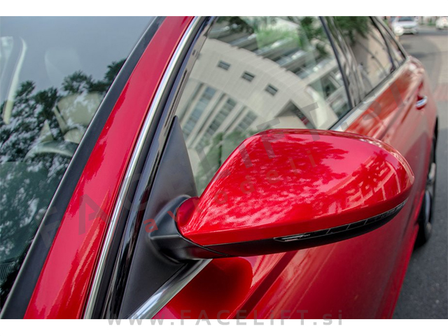 Samolepljiva folija / 152cm x 350cm / rdeča (sijaj)