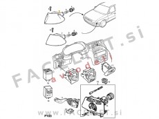 Opel Astra F / T92 (91-94) / sprednji smernik / desni Opel Astra F / T92 (91-94) / sprednji smernik / desni