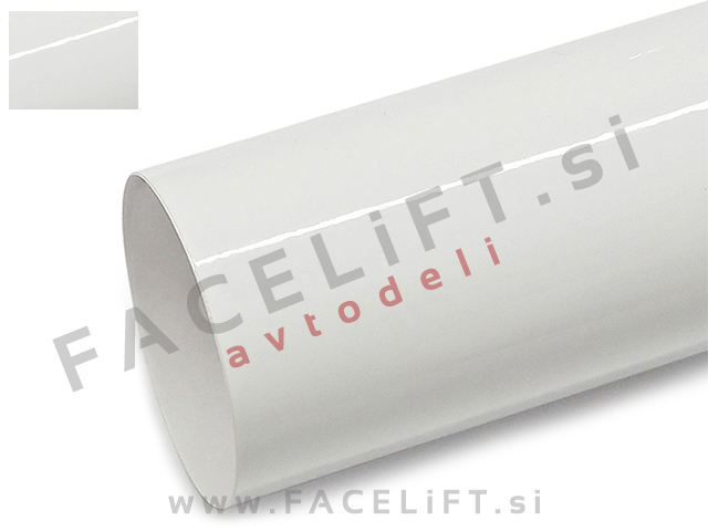 Samolepljiva folija / 152cm x 30m / bela (sijaj)