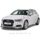 Audi A3 / 8V (16-20) / podaljšek sprednjega odbijača / črni (mat) Audi A3 / 8V (16-20) / podaljšek sprednjega odbijača / črni (mat)
