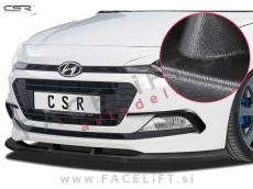 Hyundai i20 / GB (14-20) / podaljšek sprednjega odbijača / črni (mat)