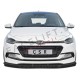 Hyundai i20 / GB (14-20) / podaljšek sprednjega odbijača / črni (mat)