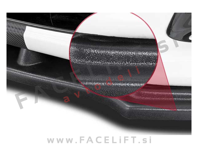 Hyundai i20 / GB (14-20) / podaljšek sprednjega odbijača / črni (mat)