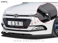 Hyundai i20 / GB (14-20) / podaljšek sprednjega odbijača / karbon (sijaj)