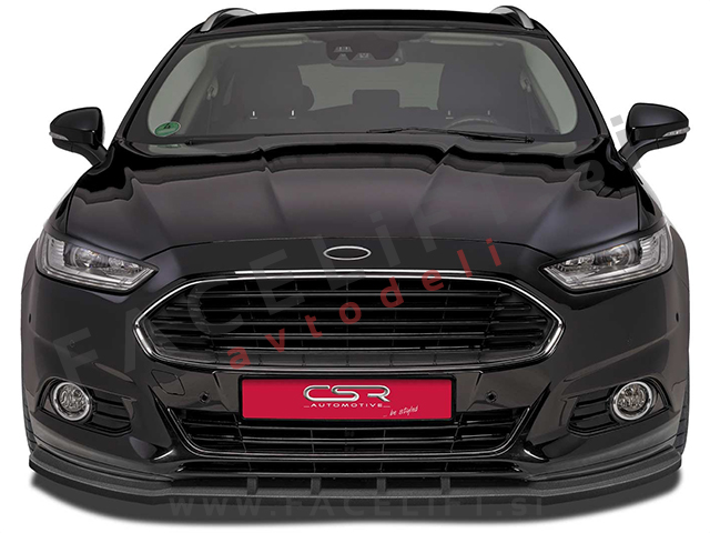 Ford Mondeo / (14- ) / podaljšek sprednjega odbijača / karbon (sijaj)