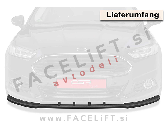 Ford Mondeo / (14- ) / podaljšek sprednjega odbijača / karbon (sijaj)