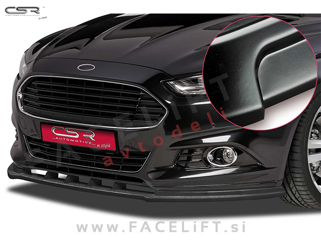 Ford Mondeo / (14- ) / podaljšek sprednjega odbijača / črni (mat)