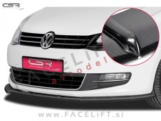 VW Sharan / 7N (10- ) / podaljšek sprednjega odbijača / karbon (sijaj)