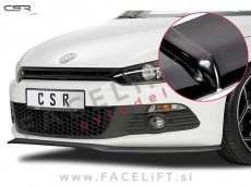 VW Scirocco / 13 (08-14) / podaljšek sprednjega odbijača / črni (sijaj)