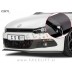 VW Scirocco / 13 (08-14) / podaljšek sprednjega odbijača / črni (sijaj)