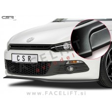 VW Scirocco / 13 (08-14) / podaljšek sprednjega odbijača / črni (mat)
