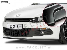 VW Scirocco / 13 (08-14) / podaljšek sprednjega odbijača / črni (mat)