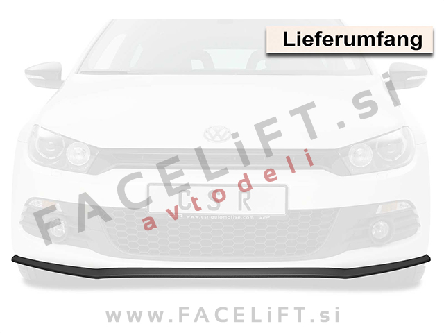VW Scirocco / 13 (08-14) / podaljšek sprednjega odbijača / črni (mat) VW Scirocco / 13 (08-14) / podaljšek sprednjega odbijača / črni (mat)