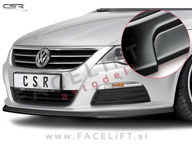 VW Passat CC 08-12 podaljšek sprednjega odbijača črni (mat) VW Passat CC 08-12 podaljšek sprednjega odbijača črni (mat)